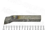 Резец подрезной 25х16х140 Т5К10 отогнутый левый 