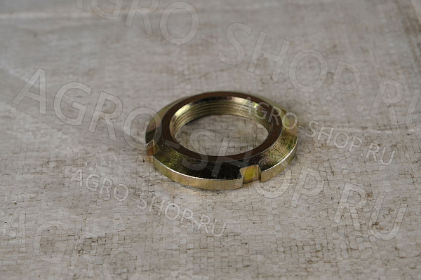 Гайка М42х1,5-6Н.05.019 ГОСТ 11871 шлицевая круглая Дон-1500Б, Акрос, Вектор, КЗС 