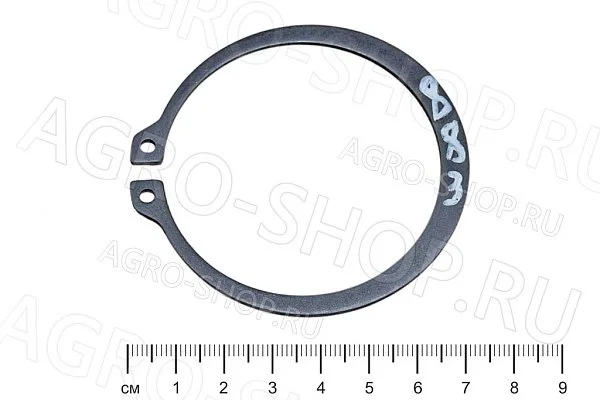 Кольцо стопорное В 65 (наружное) D=65 мм. ГОСТ 13942-86
