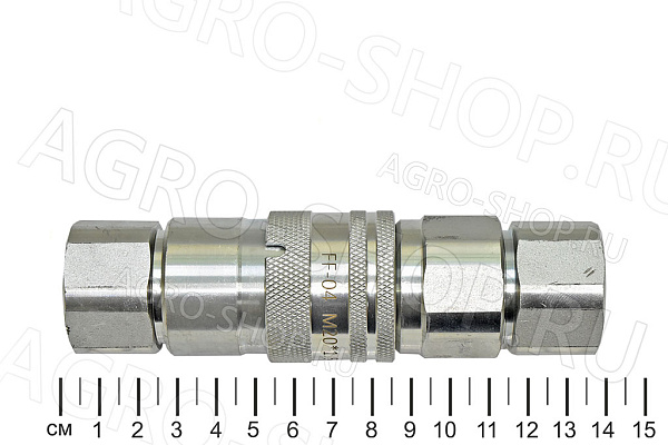 Муфта разрывная LSQ-FF-03SF-М20х1,5+LSQ-FF-03PF-М20х1,5 (папа+мама) () 