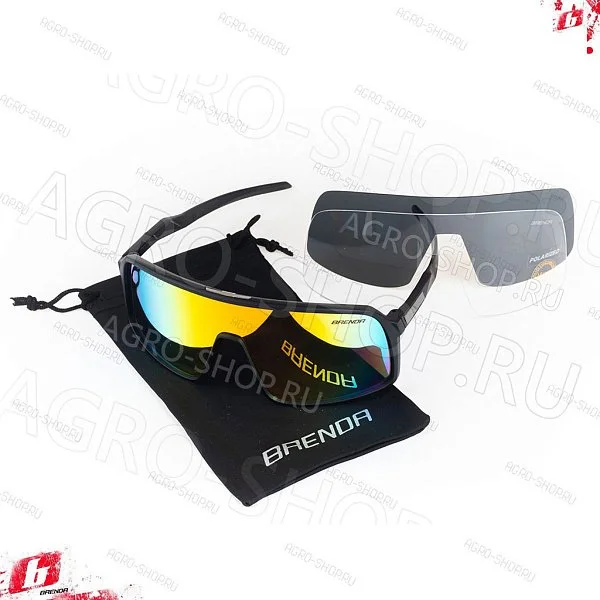 Очки "BRENDA" мод. G9406 C5 black-red