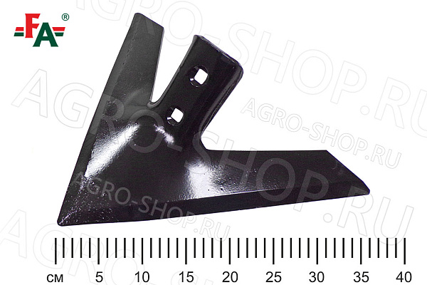 Лапа культиватора КП-3,8, КТС-10 ст65Г, t=8 мм, штамп ТВЧ. упр. 440 мм, FeatAgro