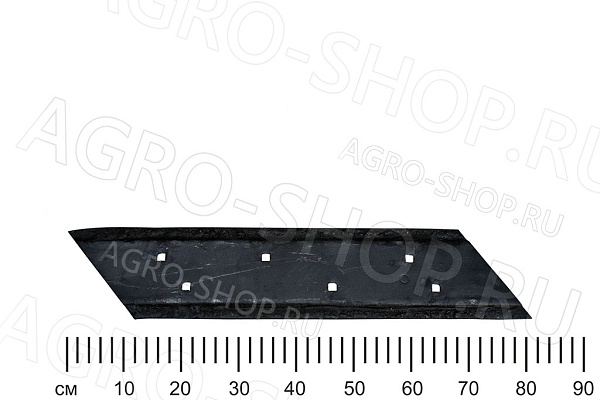 Лемех КГП 01.545В (сормайт) короткий левый 2-сторонний (822мм) ПГН-3/5, КПГ-220А РЗЗ