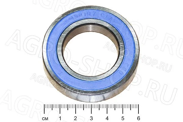 Подшипник 180107 / 6007-2RS (35х62х14) (РФ) 
