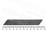 Лемех КГЮ 01.545-01 (сормайт) длинный левый 2-сторонний (1142мм) ПГН-3/5, КПГ-220А РЗЗ