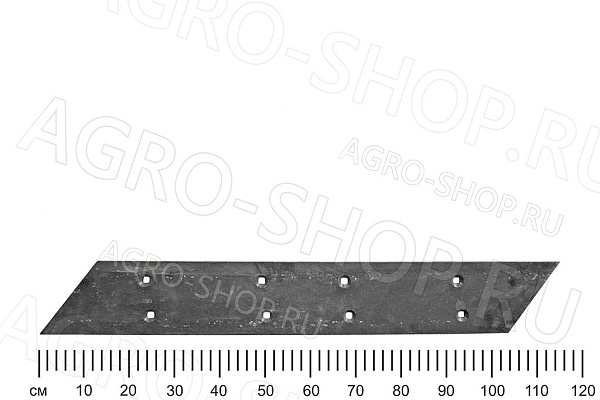 Лемех КГЮ 01.545-01 (сормайт) длинный левый 2-сторонний (1142мм) ПГН-3/5, КПГ-220А РЗЗ