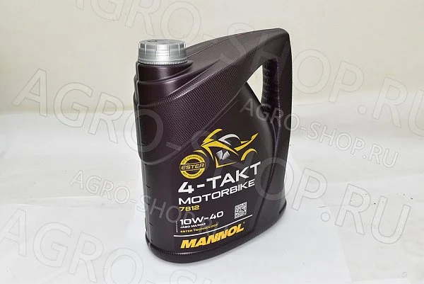Масло моторное 4-takt Motorbike 10w40 SL синтетическое 4л MANNOL