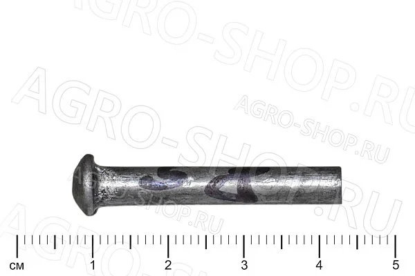 Заклепка 5х32 стальная полукруглая головка ГОСТ 10299-80 (Р) 