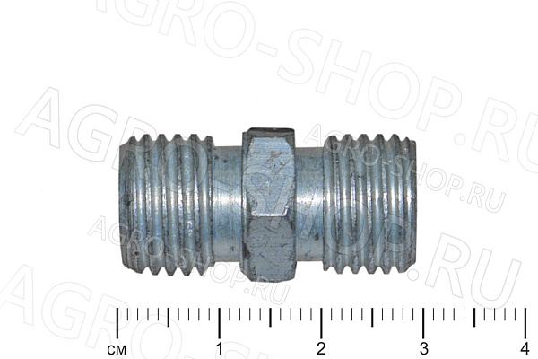 Штуцер соединительный S17-S17 (М14х1,5-М14х1,5) 