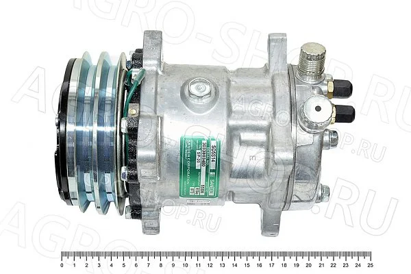 Компрессор  000.13.209-1 SD-5H A2 24V кондиционера Акрос, Вектор, Дон-680, КЗС SANDEN