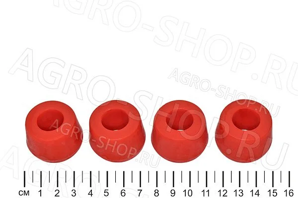 Втулка RB-PU-451-2905432 амортизатора (полиуретан, 4 шт) УАЗ redBTR