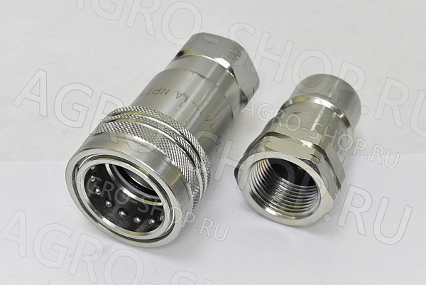 Муфта разрывная INTEVA ISO-A 101/11115BF (1"NPTF, DN25) мама+папа () 