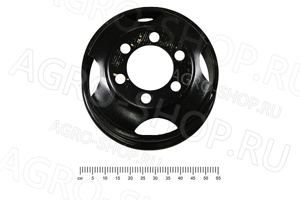 Диск колеса 3307-3101015-10 черный ГАЗ-53,3307,3309,ПАЗ-32053 ГАЗ