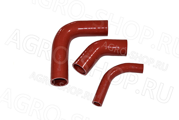 Комплект  патрубки радиатора (верх., нижний, термостата) силикон МТЗ-80/82 (Master Part)