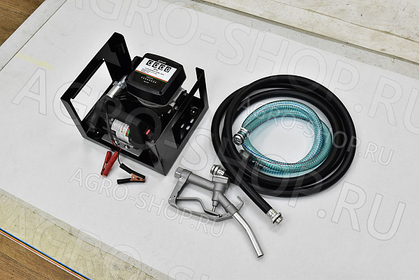 Станция БАК.12084 перекачки дизтоплива 80л/мин со счетчиком 24В  БелАК