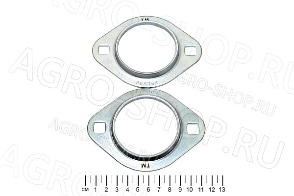 Корпус подшипника PFL206 / PFT62 (2 отверстия) (К) 