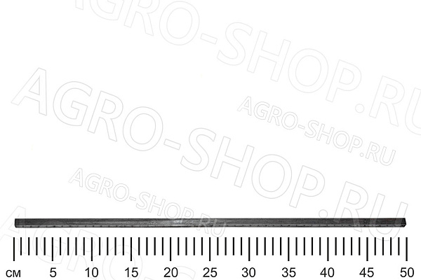 Сталь шпоночная 10х8 ГОСТ 8787-68 ст. 45 прямоугольная (длина 500 мм.) 