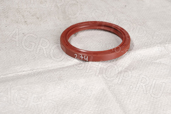 Сальник 80х100х10 2.2  красный 406-1005160-02 