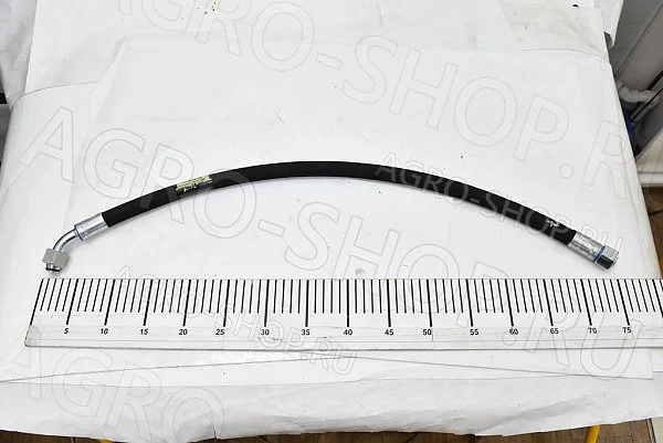 РВД L=0,8м (DKOL М22х1,5 гайка 27) (DKOL М22х1,5 гайка 27) 45* 2SN КЗС-2124 