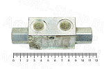 Гидрозамок 1/4 VBPDE L/VBDE-G1/4MX двусторонний Е-403 Мещера 