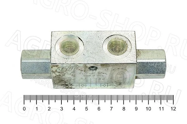 Гидрозамок 1/4 VBPDE L/VBDE-G1/4MX двусторонний Е-403 Мещера 