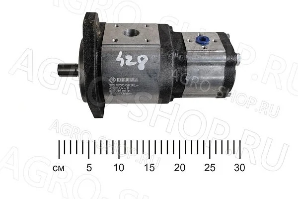 Насос НШ GP2.5K25/2K10L-A333AA-F / НШ-25Д-10Д3Л левый КСК-100, КСК-600 (Гидросила) 
