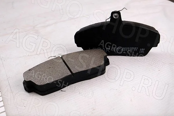 Колодка 3302-3501800 / LECAR-0220105-01 тормозная передняя (4шт) ГАЗ-3302 LECAR