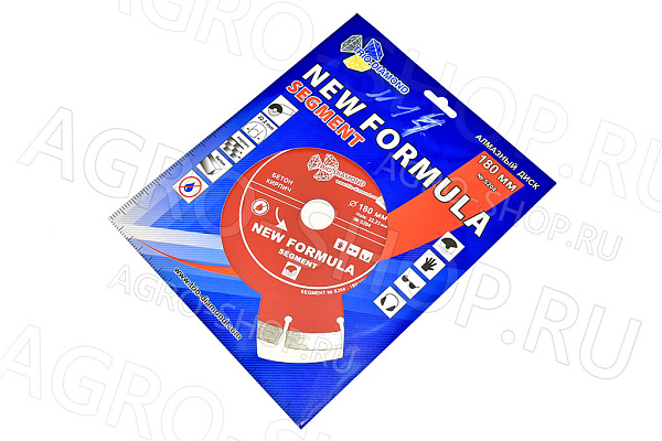 Диск алмазный отрезной 180х22,23 Сегментный (S204)