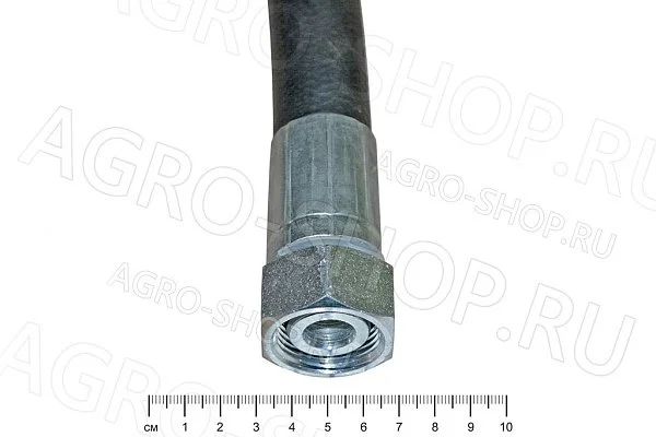 РВД 744Р.46.00.250-2-02-У1 L=0,385м (DKOL М30х2 ключ 36) (DKOL М30х2 ключ 36) 45* 2SN 