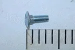 Болт 10х30 полукруглая головка квадратный подголовник стандартный Шаг 1,5 ГОСТ 7802 кл.пр. 10,9 РФ