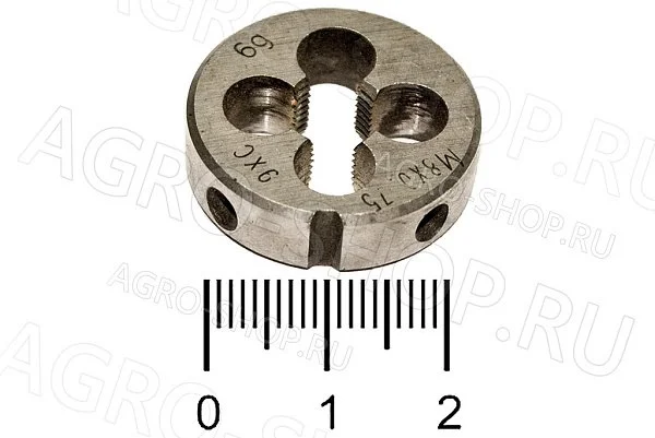 Плашка М8,0х0,75 