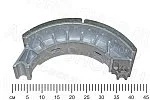 Колодка 130-3502090-Б1 тормозная задняя алюминиевая ЗИЛ-130 