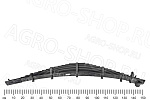 Рессора 131-2902007-12 передняя (15 л., с лебедкой) ЗИЛ-131 