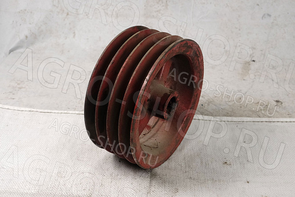 Шкив БМД 64101 вала очистителя головок (D=250мм) БМ-6А/Б 