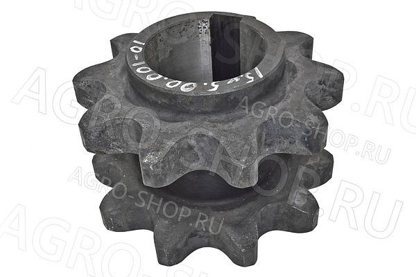 Звездочка ИСРК-15.05.00.001-01 (двойная для цепи 32В-1 DH) ИСРК-15 