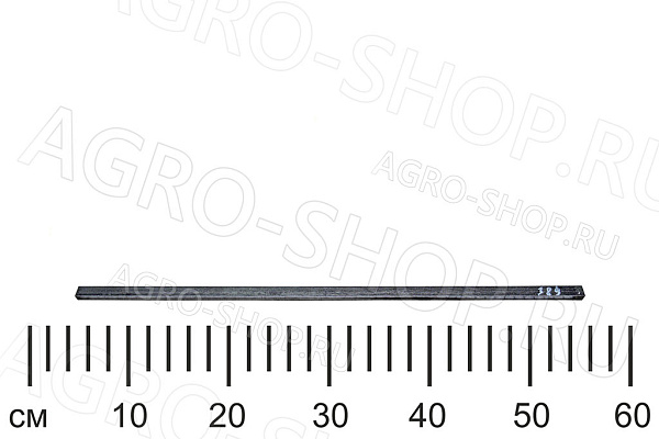 Сталь шпоночная 12х8 ГОСТ 8787-68 ст. 45 прямоугольная (длина 500 мм.) 