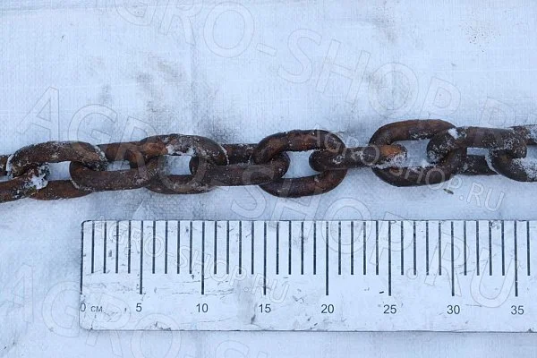 Цепь якорная 16х48 класс 8 (смычка 50м.) (Красный Якорь)