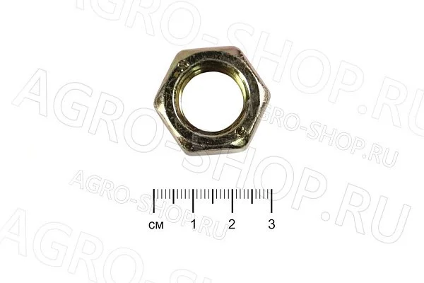 Гайка 20 шестигранная головка стандартный Шаг 2,5 ГОСТ 5915-70 ОЦ кл.пр. 8,0 Китай (кор. 20 кг.)
