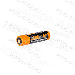Аккумулятор 18650 Fenix 2600U mAh с разъемом для USB