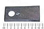 Нож 950008903 правый 102х48х4 D-19 мм. (Оригинал) ROTO 215-255 SIP