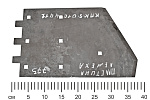 Пластина КПК-5-0104412 лемеха ПКК-2-05 