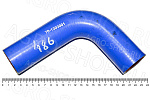 Патрубок 70-1303001-Б2 радиатора D(мм)=38 L(мм)=256 силикон (угол 115гр.) верхний МТЗ-80/82