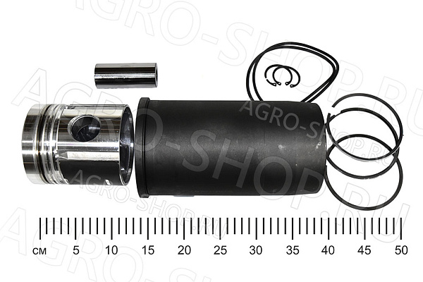Поршневой комплект 245.1000108-Г (г+п+п/к+п/п+с/к+у/к) п/п d=38мм Евро 3 (гр.С) Д-245/260 (Мотордеталь) 