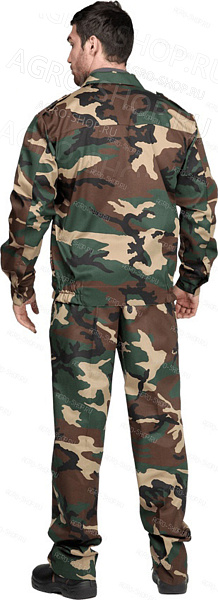 Костюм ВУЛКАН, КМФ зеленый (112-116, 170-176)