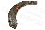 Нож IT225 левый (с ребром жесткости) почвофрезы 1GQN-120/140/160 