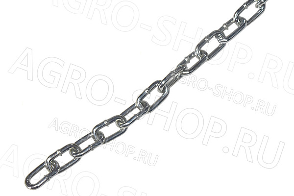 Цепь якорная 6х27 оцинкованная (20м) (К)