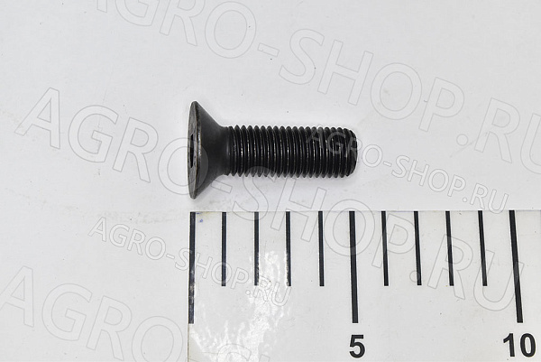 Винт 16х50 потайная головка под внутренний шестигранник Шаг 2,0 DIN 7991 кл.пр. 10,9 