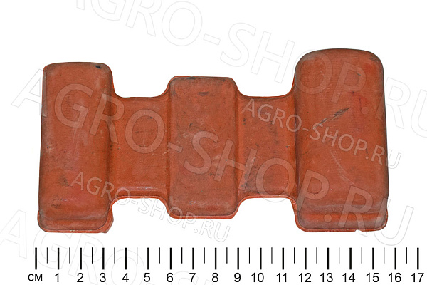 Подушка 451-2902430 рессорная (красная) УАЗ 