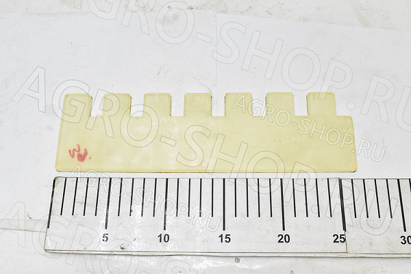 Щетка очистки верхнего решета (силикон) К-527 Петкус 