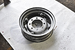 Диск колеса DW 6.0Fх16 (887.3101012) разборный на болтах, под ступицу 8 отв. d-145/D-190/ET-0, серебо 2ПТС-4, КТУ-10 Китай